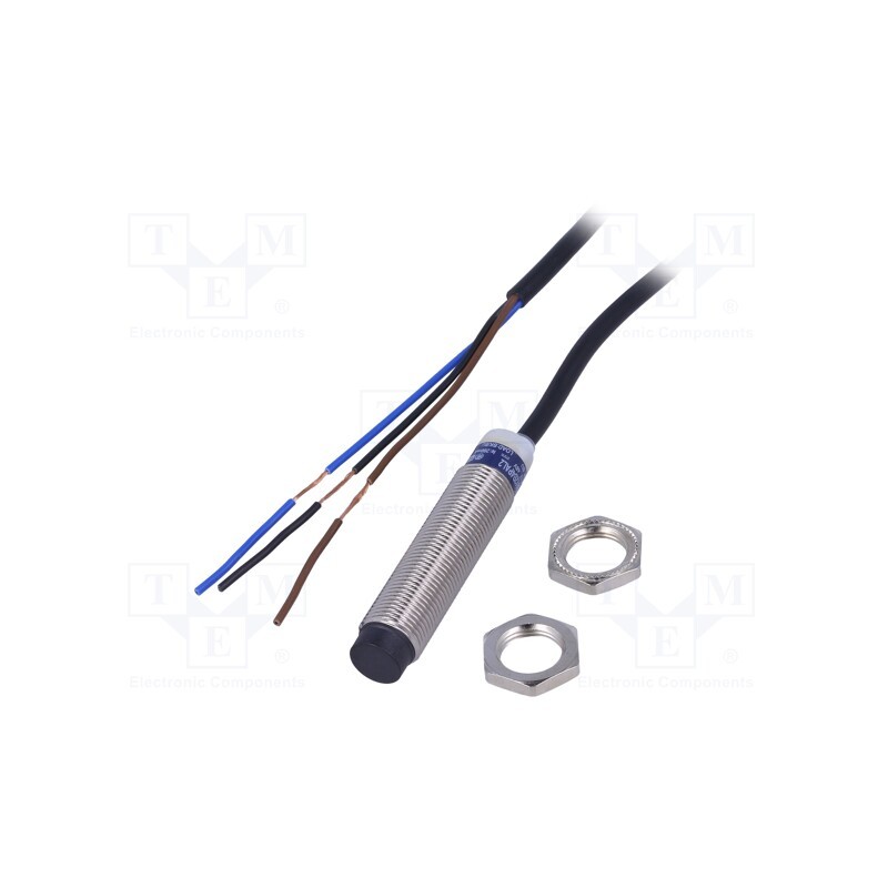 1 pcs x TELEMECANIQUE SENSORS - XS612B4PAL2 - Sensor: inductive, OUT: PNP / NO, 0÷7mm, 12÷48VDC, M12, IP68, 200mA