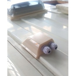 Roof culvert solar ducato boxer jumper 2 cables