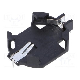 1 pcs x TE Connectivity - 120591-1 - Socket, 2032,BR2032,CR2032, Batt.no: 1, horizontal,THT, UL94V-0