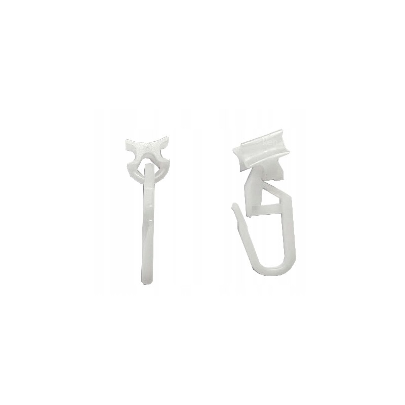 Claw curtain holders for curtain rods, 10 pieces