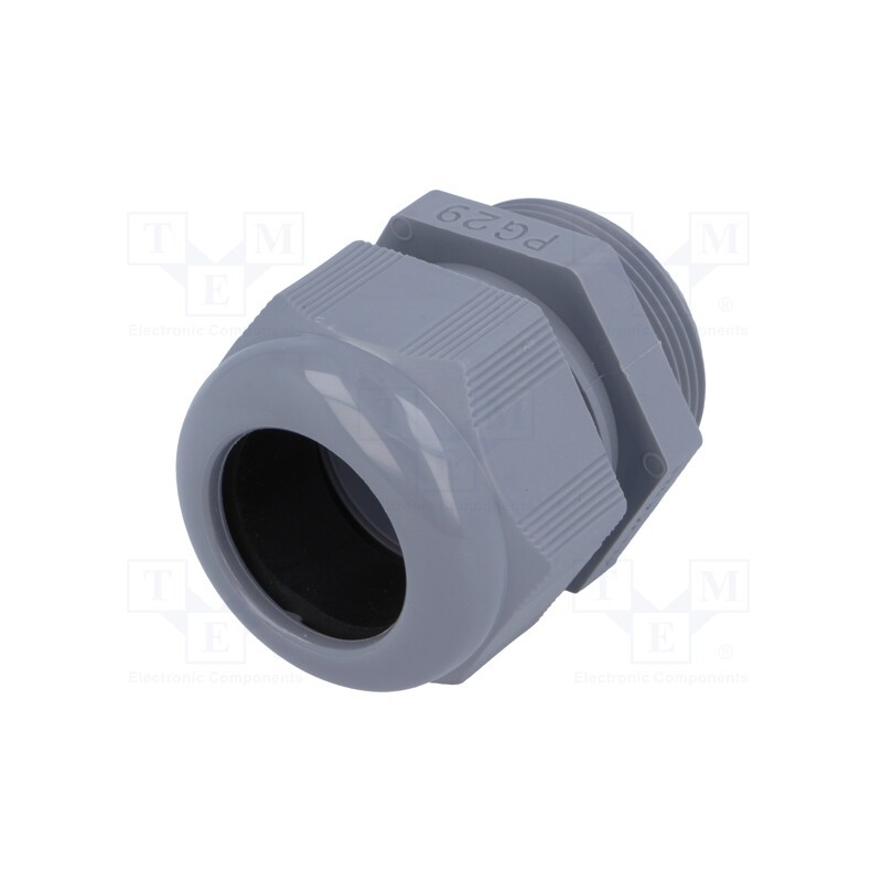 1 pcs x HELUKABEL - HT PG29 RAL7001 - Cable gland, PG29, IP68, polyamide, dark grey, HELUTOP HT-PG