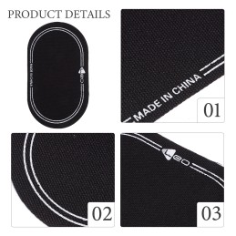 Sticker set for drum cover grounded screen bass head sticker set