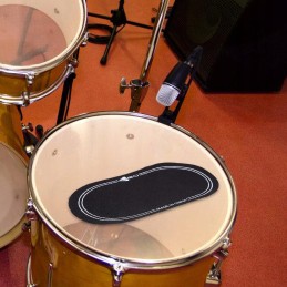 Sticker set for drum cover grounded screen bass head sticker set