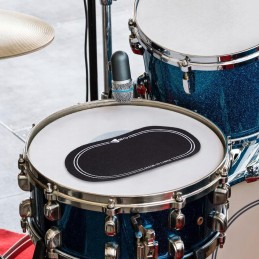 Sticker set for drum cover grounded screen bass head sticker set