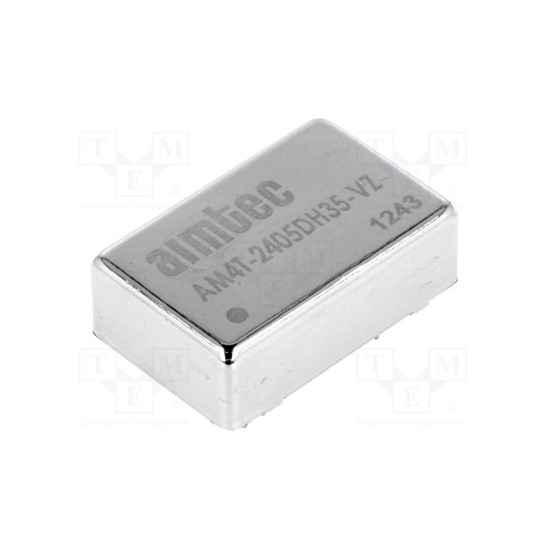 1 pcs x AIMTEC - AM4T-2405DH35-VZ - Converter: DC/DC, 4W, Uin: 18÷36V, Uout: 5VDC, Uout2: -5VDC, DIP24