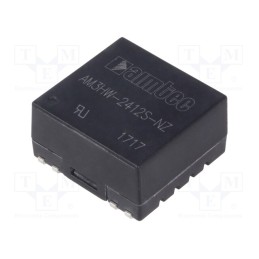 1 pcs x AIMTEC - AM3HW-2412S-NZ - Converter: DC/DC, 3W, Uin: 9÷36V, Uout: 12VDC, Iout: 250mA, SMD