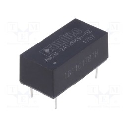 1 pcs x AIMTEC - AM2M-2412SH30-NZ - Converter: DC/DC, 2W, Uin: 21.6÷26.4V, Uout: 12VDC, Iout: 167mA