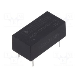 1 pcs x AIMTEC - AM2M-1515DH30-NZ - Converter: DC/DC, 2W, Uin: 13.5÷16.5V, Uout: 15VDC, Uout2: -15VDC