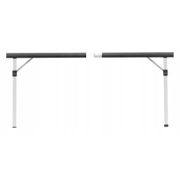 Folding table for camping and tourist purposes