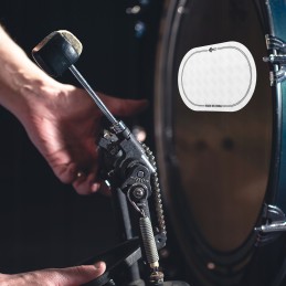 Double bass drum pedals carpet guitar pad