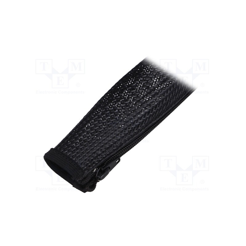 1 pcs x LOGILINK - KAB0049 - Braid, polyester, black, 50÷150°C, L: 2m, Features: multi use