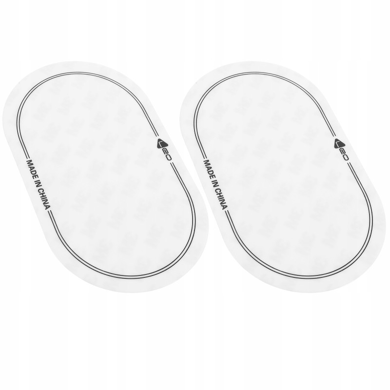 Drum bass pad carpet stickers