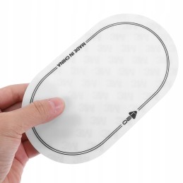 2pcs drum skin sticker protective reinforcement