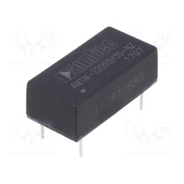 1 pcs x AIMTEC - AM1M-1205SH30-NZ - Converter: DC/DC, 1W, Uin: 10.8÷13.2V, Uout: 5VDC, Iout: 200mA, DIP14
