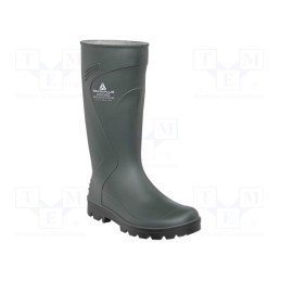 1 set x DELTA PLUS - JOUC2VE47 - Boots, Size: 47, green, PVC, bad weather,slip,temperature