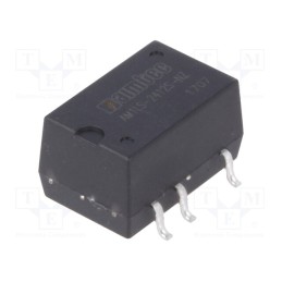 1 pcs x AIMTEC - AM1LS-2412S-NZ - Converter: DC/DC, 1W, Uin: 21.6÷26.4V, Uout: 12VDC, Iout: 84mA, SMD