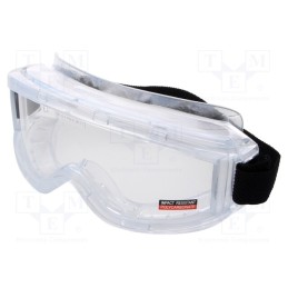 1 pcs x LAHTI PRO - L1510400 - Safety goggles, Lens: transparent, Protection class: B