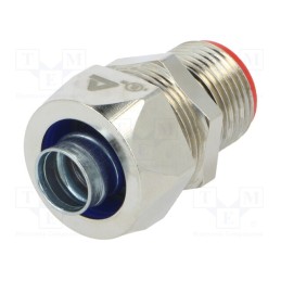 1 pcs x ANAMET EUROPE - 812.017.1 - Straight terminal connector, HJ-08,HJ-I-06,TJ-06, brass, IP40