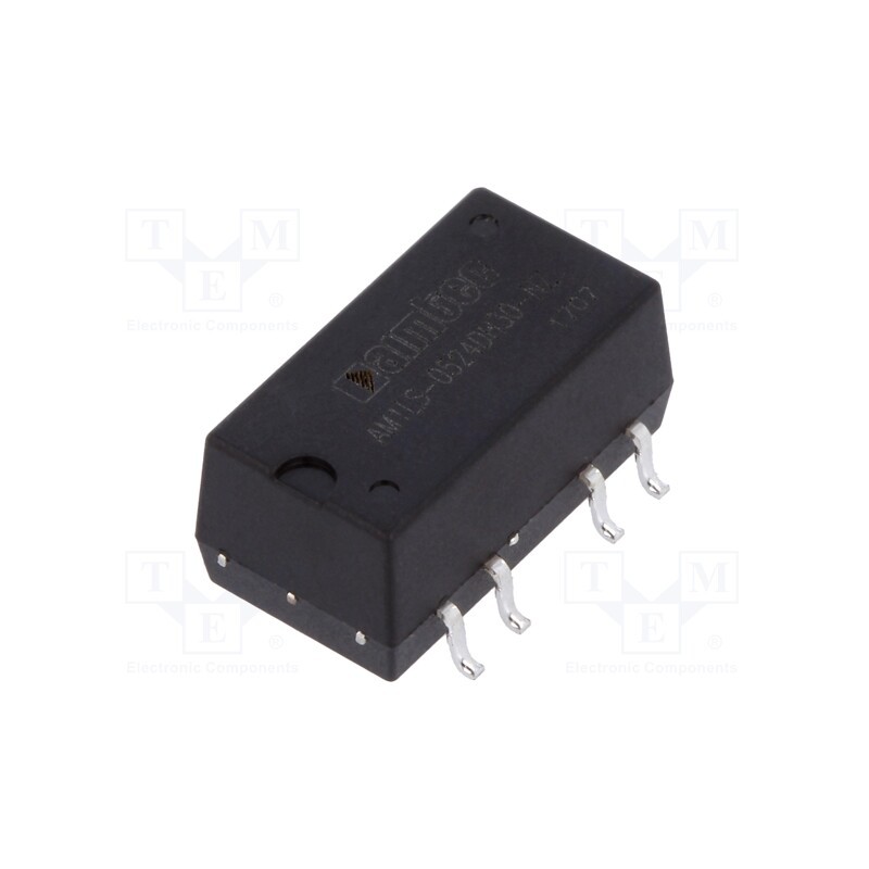 1 pcs x AIMTEC - AM1LS-0524DH30-NZ - Converter: DC/DC, 1W, Uin: 4.5÷5.5V, Uout: 24VDC, Uout2: -24VDC, SMD