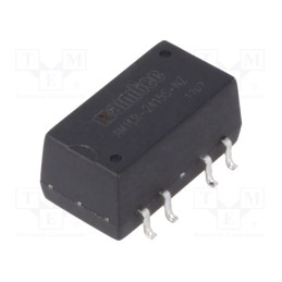 1 pcs x AIMTEC - AM1LR-2415S-NZ - Converter: DC/DC, 1W, Uin: 22.8÷25.2V, Uout: 15VDC, Iout: 67mA, SMD
