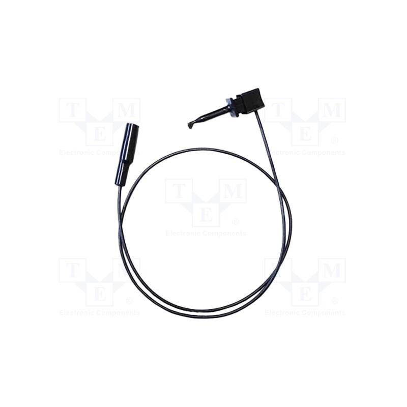 1 pcs x MUELLER ELECTRIC - BU-1031-A-24-0 - Test lead, 5A, clip-on hook probe,aligator clip, Urated: 300V