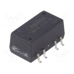 1 pcs x AIMTEC - AM1LR-1215S-NZ - Converter: DC/DC, 1W, Uin: 11.4÷12.6V, Uout: 15VDC, Iout: 67mA, SMD