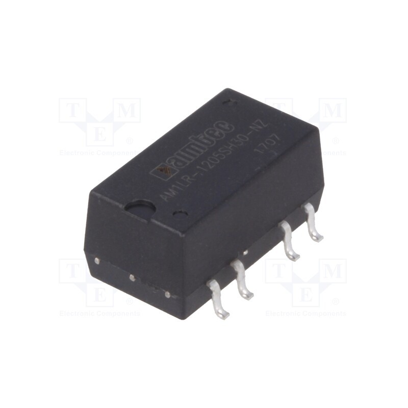 1 pcs x AIMTEC - AM1LR-1205SH30-NZ - Converter: DC/DC, 1W, Uin: 11.4÷12.6V, Uout: 5VDC, Iout: 200mA, SMD