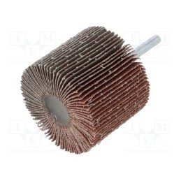 1 pcs x PG PROFESSIONAL - RG.028 - Wheel, Granularity: 60, Mounting: rod 6mm, with lever, Ø60x50mm