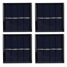 4pcs 0 45w 2v 58x58mm pet solar panel