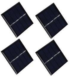 4pcs 0 45w 2v 58x58mm pet solar panel
