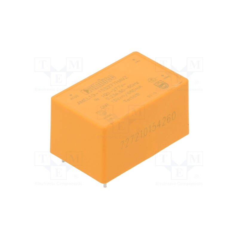 1 pcs x AIMTEC - AMEL10-15S277HAVZ-B - Converter: AC/DC, 10W, 85÷305VAC, Usup: 100÷430VDC, Uout: 15VDC