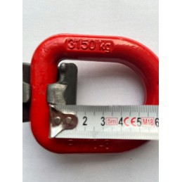 Load lashing eye, welding handle, 3 15 tons