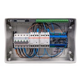 Single and three-phase anti-islanding box device