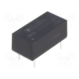 1 pcs x AIMTEC - AM2M-1205DH30-NZ - Converter: DC/DC, 2W, Uin: 10.8÷13.2V, Uout: 5VDC, Uout2: -5VDC