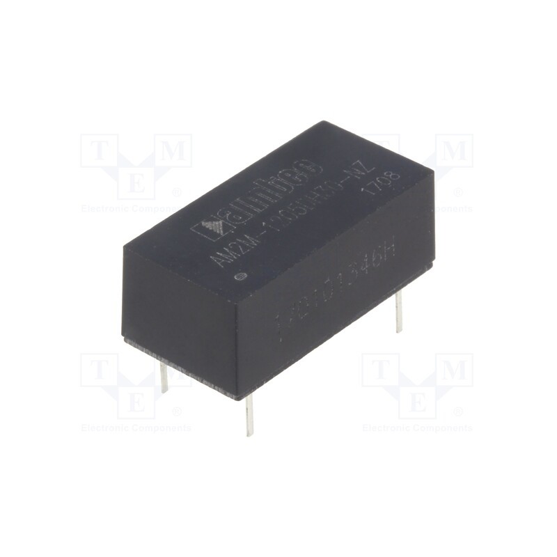 1 pcs x AIMTEC - AM2M-1205DH30-NZ - Converter: DC/DC, 2W, Uin: 10.8÷13.2V, Uout: 5VDC, Uout2: -5VDC