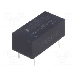 1 pcs x AIMTEC - AM2M-1205D-NZ - Converter: DC/DC, 2W, Uin: 10.8÷13.2V, Uout: 5VDC, Uout2: -5VDC