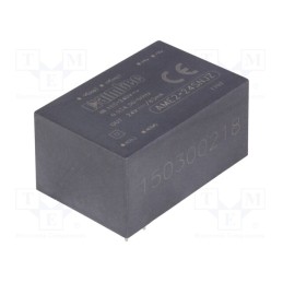 1 pcs x AIMTEC - AME2-24SNJZ - Converter: AC/DC, 2W, 165÷264VAC, Usup: 233÷370VDC, Uout: 24VDC