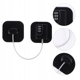 Cabinet locks refrigerator binder for toddlers