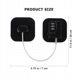 Cabinet locks refrigerator binder for toddlers