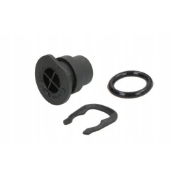 Coolant flange plug for linde forklift vw engine