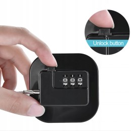 The refrigerator lock locks the refrigerator safety door