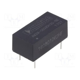 1 pcs x AIMTEC - AM2M-0509DH30-NZ - Converter: DC/DC, 2W, Uin: 4.5÷5.5V, Uout: 9VDC, Uout2: -9VDC, DIP14