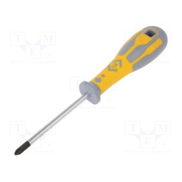 1 pcs x C.K - T49112-2 - Screwdriver, Phillips, PH2, Dextro, Blade length: 100mm