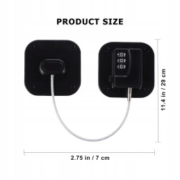 The cam lock on the refrigerator door is locked by the same key cabinet