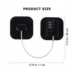 Vertical mini freezer, refrigerator lock, pantry lock