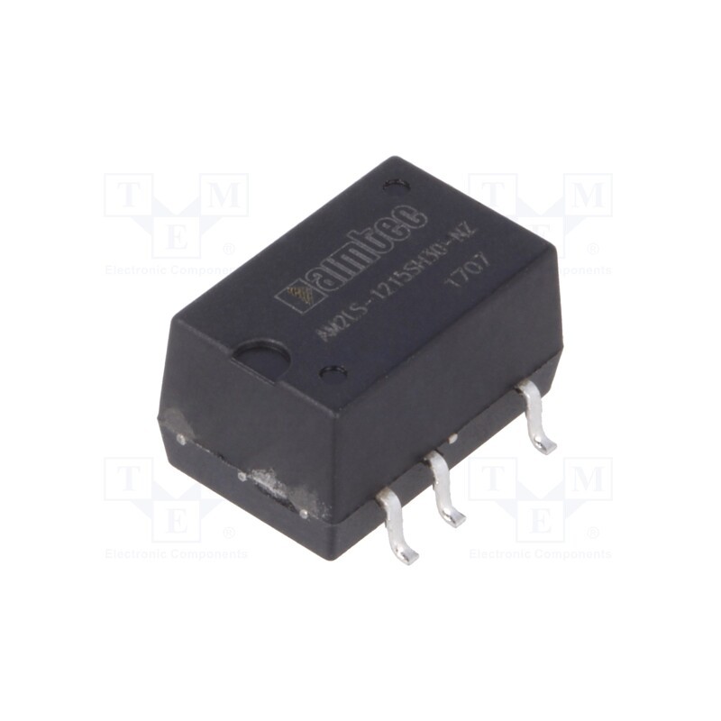 1 pcs x AIMTEC - AM2LS-1215SH30-NZ - Converter: DC/DC, 2W, Uin: 10.8÷13.2V, Uout: 15VDC, Iout: 133mA, SMD
