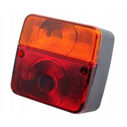 Red-orange rear lamp 12 24v