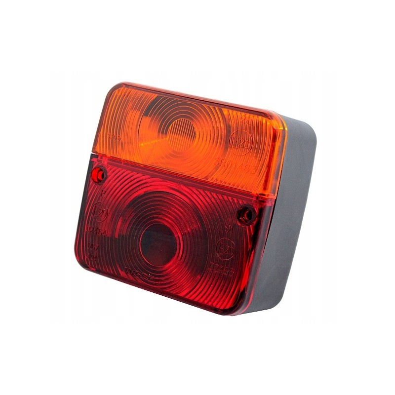 Red-orange rear lamp 12 24v