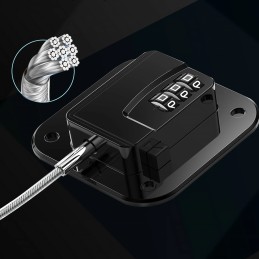 Refrigerator window locks for children