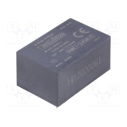 1 pcs x AIMTEC - AME1-24SNJZ - Converter: AC/DC, 1W, 165÷264VAC, Usup: 233÷370VDC, Uout: 24VDC